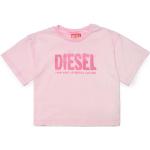 Lány Lezser Rózsaszín Diesel Gyerek pólók 