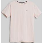 Fiú Lezser Dzsörzé Rózsaszín Gant Shield Gyerek rövid ujjú pólók 140-es méretű 