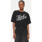 Női Fekete Karl Lagerfeld Ujjatlan pólók akciósan M-es 