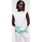 Női Fehér Karl Lagerfeld Trikók Fenntartható forrásból Bio összetevőkből L-es 