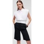 Női Lezser Fehér Karl Lagerfeld Nyári Ujjatlan ingek Fenntartható forrásból Bio összetevőkből L-es 