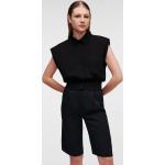 Női Lezser Fekete Karl Lagerfeld Nyári Ujjatlan ingek Fenntartható forrásból Bio összetevőkből M-es 