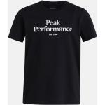 Lány Lezser Fekete Peak Performance Téli Gyerek rövid ujjú pólók Fenntartható forrásból 