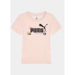 Rózsaszín Puma Spongyabob Gyerek pólók 128-as méretű 