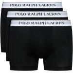 Designer Férfi Fekete Polo Ralph Lauren Sztreccs boxerek 3 darab / csomag akciósan 
