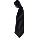 Férfi Szatén Fekete Nyakkendők 