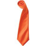 Férfi Szatén Narancssárga Nyakkendők 
