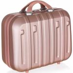 Műanyag Rózsaszín Zárható Utazó bőröndök akciósan 