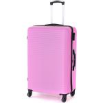 Szövet Rózsaszín Utazó bőröndök 4 darab / csomag akciósan 