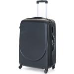 Szövet Fekete Utazó bőröndök 4 darab / csomag akciósan 