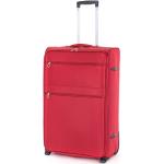 Műanyag Piros Utazó bőröndök akciósan 