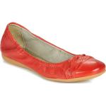 Női Bőr Piros Balerina cipők akciósan 41-es méretben 