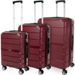 Női Piros Utazó bőröndök akciósan 