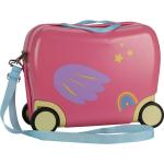 Gyerek Műanyag Rózsaszín Meme / Theme Unicorn Kerekes Utazó bőröndök 