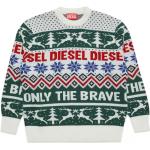 Fiú Fehér Diesel Téli Gyerek pulóverek Karácsonyra 