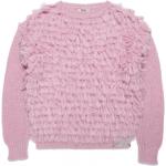 Lány Lezser Moher Rózsaszín Téli Gyerek pulóverek 