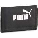 Feliratos Poliészter Fekete Puma Cipzáras pénztárcák 