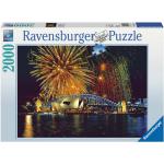 Puzzle 2000 db - Tűzijáték Sidneyben Ravensburger