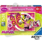 Puzzle 2x24 db - Minnie Ravensburger lepkés