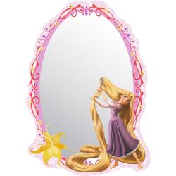 Rapunzel gyerek öntapadós hercegnõ tükör, 15 x 21,5 cm