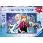 Ravensburger 2 x 24 db-os puzzle - Jégvarázs - Északi fény (09074)