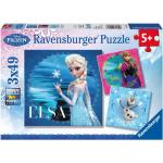Ravensburger 3 x 49 db-os puzzle - Jégvarázs - Elsa, Anna és Olaf (09269)