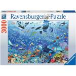 Színes Ravensburger 3000    darabos  Puzzle-k 