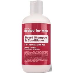 Recipe for Men Szappan és kondicionáló a szakállra Recipe for Men Beard Shampoo & Conditioner (250 ml)
