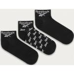 Női Nylon Fekete Reebok Reebok classic Pamut zoknik 3 darab / csomag S-es 