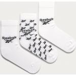 Női Nylon Fehér Reebok Reebok classic Pamut zoknik 3 darab / csomag S-es 