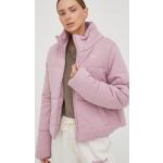 Női Poliészter Rózsaszín Reebok Béléses Átmeneti & Tavaszi kabátok Fenntartható forrásból S-es 
