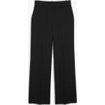 Relaxed suit trousers with slit details - Black