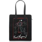 Női Elegáns Fekete Karl Lagerfeld Bevásárló táskák Fenntartható forrásból 