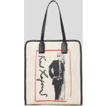 Női Elegáns Fehér Karl Lagerfeld Bevásárló táskák Fenntartható forrásból 
