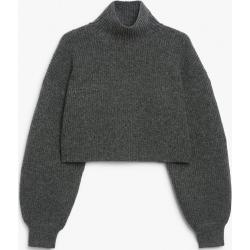 Rib knit sweater - Grey