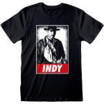 Rövid ujjú póló Indiana Jones Indy Fekete Unisex MOST 16606 HELYETT 7937 Ft-ért