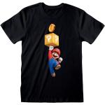 Rövid ujjú póló Super Mario Mario Coin Fekete Unisex MOST 16606 HELYETT 7937 Ft-ért