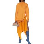 Aszimmetrikus Női Lezser Sifon Narancssárga Diesel Kapucnis Féloldalas ruhák S-es 