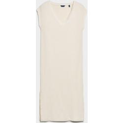 Ruha Gant D1. Detail Slit Jersey Dress Fehér S