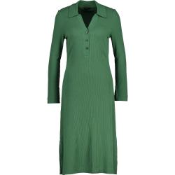 Ruha Gant D2. Rib Polo Dress Zöld Xs