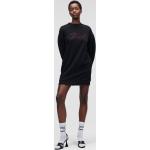 Női Feliratos Frottírszövet Fekete Karl Lagerfeld Testhezálló ruhák M-es 