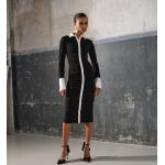Női Elegáns Fekete Karl Lagerfeld Midi Midi ruhák XS-es 