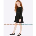 Strasszos Fekete Mayoral Gyerek ruhák 12 éveseknek 