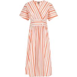 Ruha Woolrich Striped Poplin Long Dress