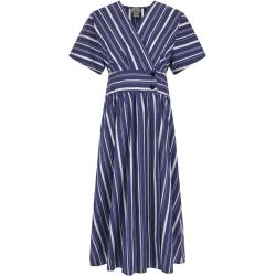 Ruha Woolrich Striped Poplin Long Dress