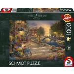 Schmidt 1000 db-os puzzle - Amsterdam, Thomas Kinkade (59917)