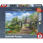 Schmidt 1000 db-os puzzle - Idyllic Country Estate, Dominic Davison (59618)