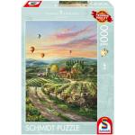 Schmidt 1000 db-os puzzle - Peaceful Valley Vineyard - Thomas Kinkade (57366)