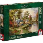 Schmidt 1500 db-os puzzle - Hometown Lake, Thomas Kinkade (57452)