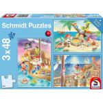 Schmidt Kalózok és Kalózhajók Puzzle-k 3 - 5 éves korig 
